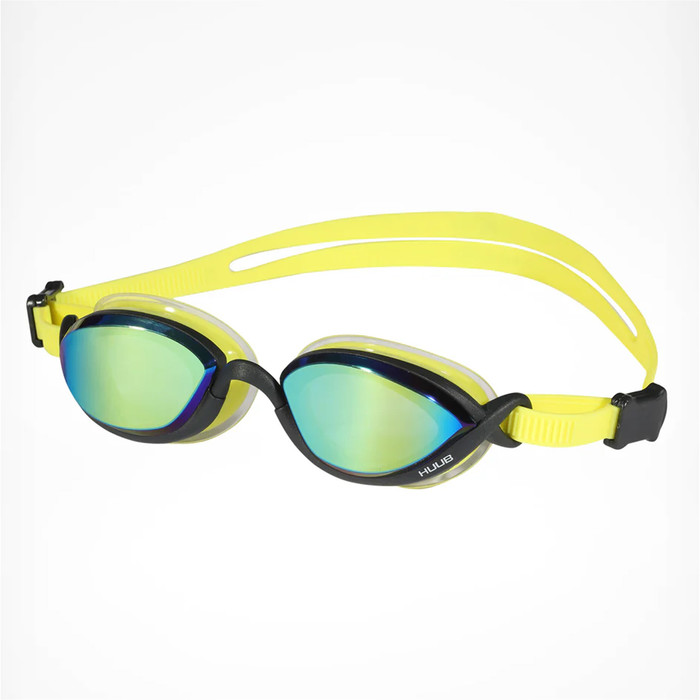 2024 Huub Gafas De Natacin Pinnacle Air Seal A2-PINN - Amarillo Fluorescente / Black